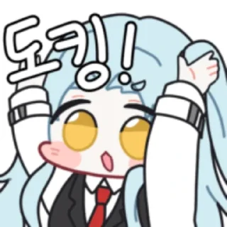 Sticker 😀 앤젤라콘