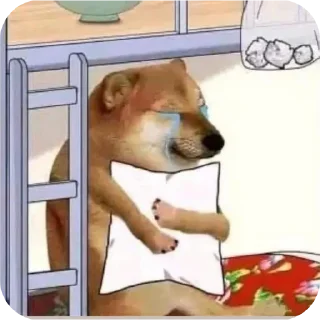 Telegram sticker 😭 Cheems  @tag_mt_kr_benstokes :: @fStikBot