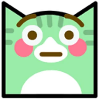 Telegram sticker 😳 Geometry Dash by @dialynx