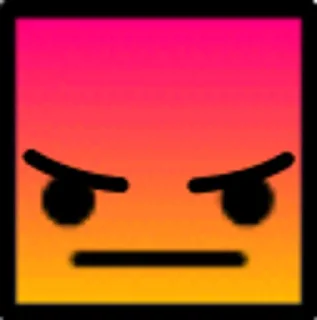 Telegram sticker 🤨 Geometry Dash by @dialynx