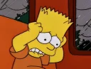 Telegram sticker 😖 Voy al rato @SimpsonsGrupo