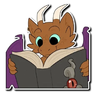 Telegram sticker 📕 Bahor
