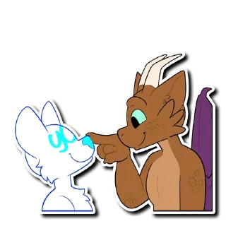 Telegram sticker 👃 Bahor