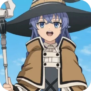 Телеграм стикер 😊 Рокси грейрат ❤️