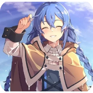 Телеграм стикер 🤭 Рокси грейрат ❤️