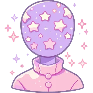 Video sticker 👤 НЕЖНЫЕ 🌸✨ @cute_enot_art