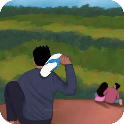 Telegram sticker ⭐️ Nick🖤 👀🧐 • @sticbot