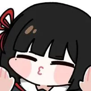 Telegram stiker ⭐ 千咲