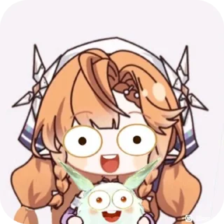 Telegram sticker 👄 @My_Cartethyia 的收藏 (静态)