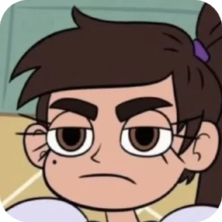 Telegram sticker 🫤 принцесса турдина