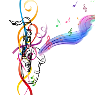 Telegram sticker 🎵 Music Notes @PunjabiSticker