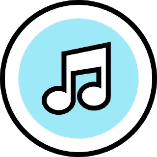 Video sticker 🎵 Music Notes @PunjabiSticker
