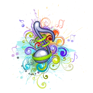 Telegram sticker 🎵 Music Notes @PunjabiSticker