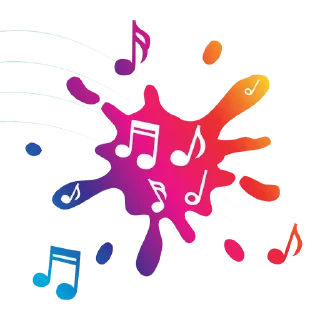 Telegram sticker 🎵 Music Notes @PunjabiSticker