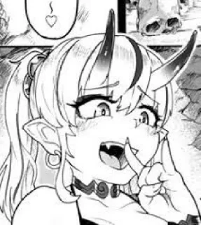 Телеграм стикер 😂 Horny Shiku :: @fStikBot