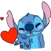 Sticker 😘 Стич @Nyasticks