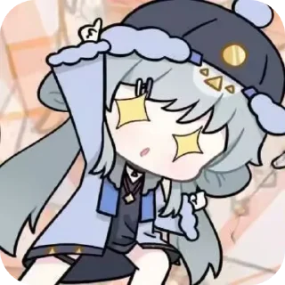Telegram sticker 🤲 鸣潮·可爱表情