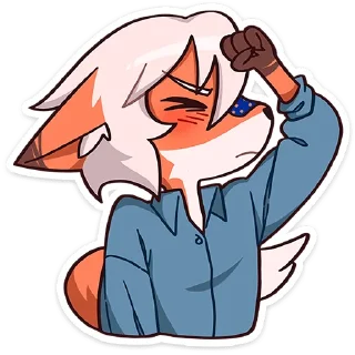 Телеграм стикер 😣 Кенн без надписей @TgSticker