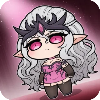 Telegram sticker 🤨 Chibi Slanny @kodiablo