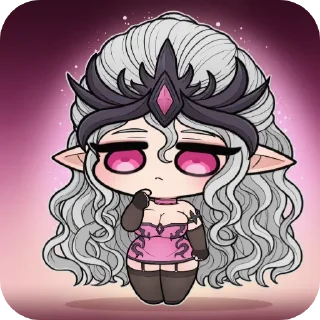 Video sticker 🤔 Chibi Slanny @kodiablo