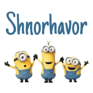 Telegram sticker 🥳 Armenian Minion