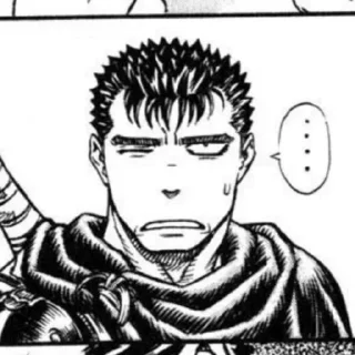 Telegram sticker 🔲 GUTS @Maus_211 Berserk