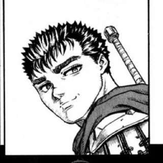 Telegram sticker 🙂 GUTS @Maus_211 Berserk