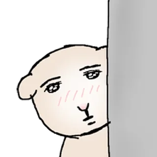 Sticker ⭐ 은근한 양 @moe_sticker_bot