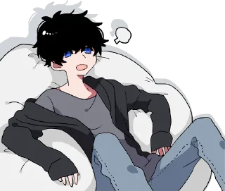 Video sticker 😪 Mash and tempered boys TL-EDIT :: @line_stickers