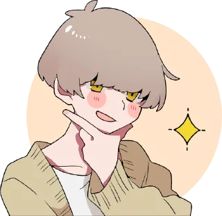 Sticker 😏 Mash and tempered boys TL-EDIT :: @line_stickers