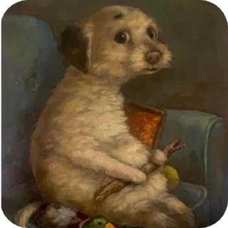 Telegram sticker 🐶 shyza