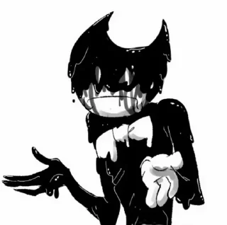 Telegram sticker 🖋 Bendy!