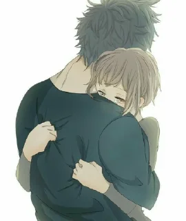 Video sticker 💗 Hug and kiss by @Hazzreyno