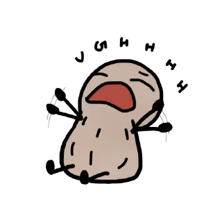Telegram sticker 😩 Wellz