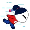 Telegram sticker 🏃‍♀️ Chibi-Chan