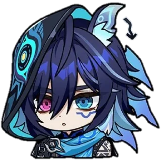 Telegram sticker 👄 Стикеры с Оророном от Водочки