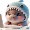 Video sticker 🤓 Бегемотик...