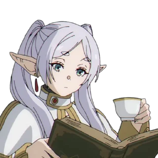 Video sticker ☕️ Sousou no Frieren by @Vik_0st