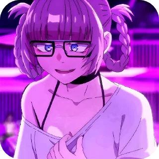 Telegram stiker 🥵 Песнь ночных сов 1 @anime_sticks