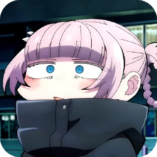 Telegram stiker 😱 Песнь ночных сов 1 @anime_sticks