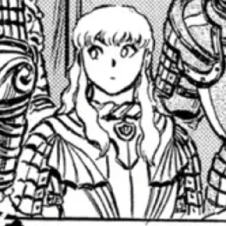 Telegram sticker 😯 Griffith dada by @ego1205 @moa0107