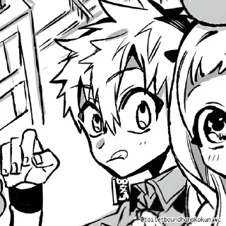 Telegram sticker 😛 @toiletboundhanakokun_wc 𝘕𝘌𝘞 :: @fStikBot