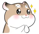 Video sticker 🙏 Pudding Hamster @tikelku
