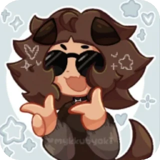 Telegram sticker 🖼 Ебать, Мими