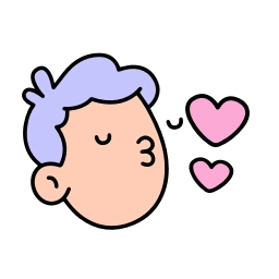 Telegram sticker 😘 Doodles stickers