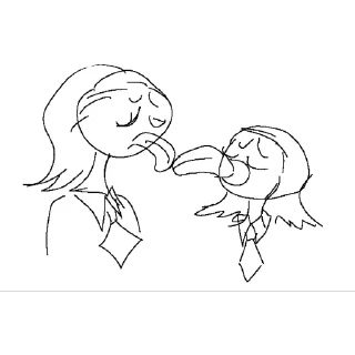 Telegram sticker 🩵 Кэмины КэмКевиви