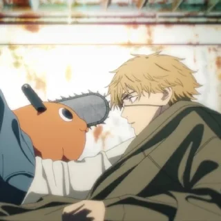 Telegram sticker 🪚 「 denji 」@stickerspackanime