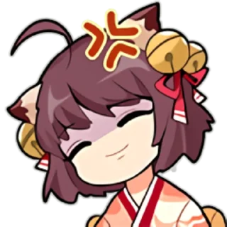 Telegram stiker 💢 Mahjong Soul EN