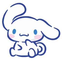 Telegram sticker 🙂 @kotletovvemoji | Cinnamoroll