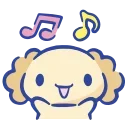 Video sticker 😀 @kotletovvemoji | Cinnamoroll